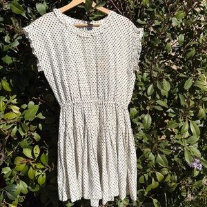 MADEWELL X ALEXA CHUNG Silk Polka Dress